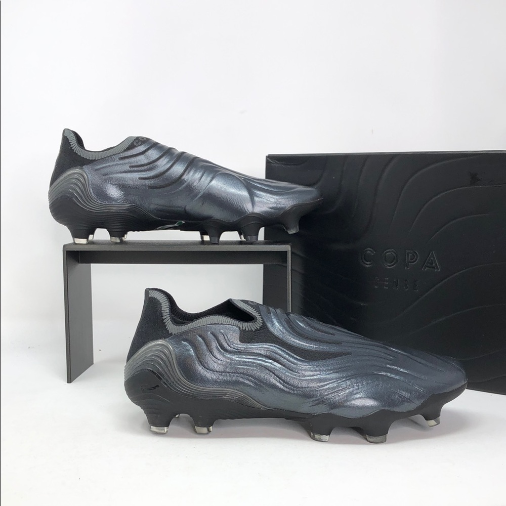 Adidas Men’s Copa Sense+FG Firm Ground FW6491 Core Black Soccer Cleats -Size 6.5